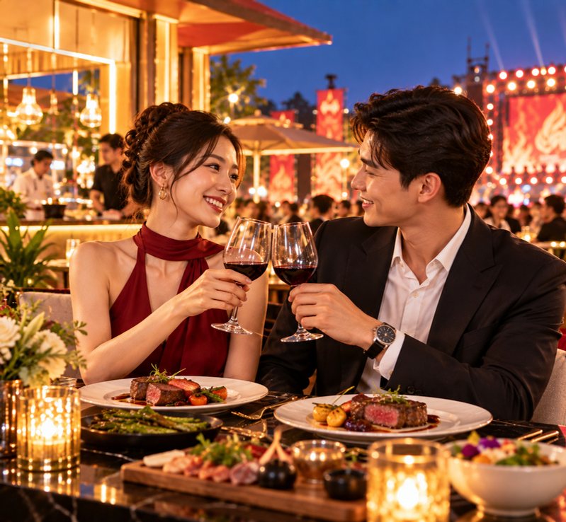 Minh họa Ẩm thực cao cấp